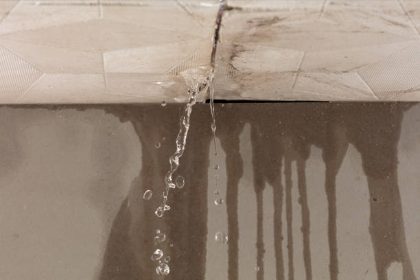 Professional Sewage Cleanup technician working in New Paris, IN